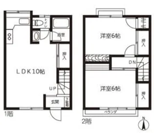 神奈川県厚木市戸室3【一戸建】の間取り