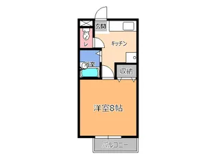 サンガーデンイママンA【2階】の間取り