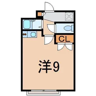 アーバンハイムK2【1階】の間取り