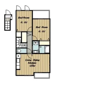 グリュ・プレーヌIII【2階】の間取り