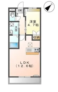スウィング・バード【1階】の間取り