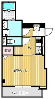 オレジロクタ【3階】の間取り