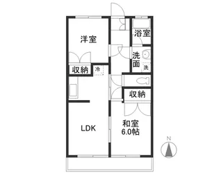 リエス小山間々田【3階】の間取り