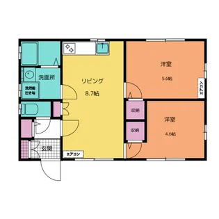 宮城県仙台市太白区緑ケ丘4【一戸建】の間取り