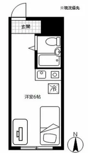 リバー綱島【4階】の間取り
