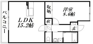 静岡県浜松市中央区住吉4【マンション】の間取り