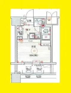 エステムコート新大阪VIエキスプレイス【11階】の間取り