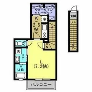 グランフロント大和【2階】の間取り
