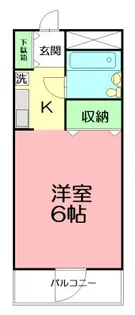 プラーズ徳延【5階】の間取り