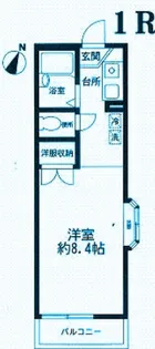 神奈川県川崎市高津区末長2【マンション】の間取り