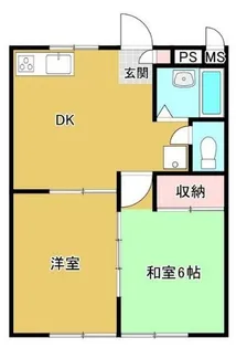 大成ハイツ下依知II【3階】の間取り