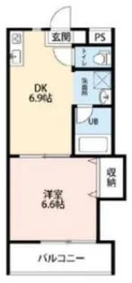 第7島田マンション【3階】の間取り