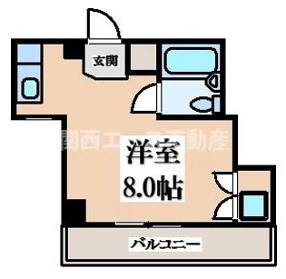 シャルマン錦町【2階】の間取り
