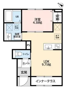 リーブルファイン鴻巣大間【1階】の間取り