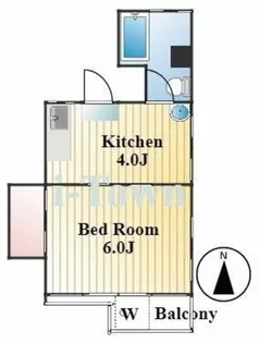 1Kの間取り画像