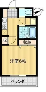 コンフォート鶴牧【4階】の間取り