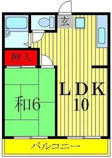 ふじもり7号【3階】の間取り