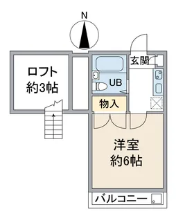 ユーズ・アークI・II【1階】の間取り