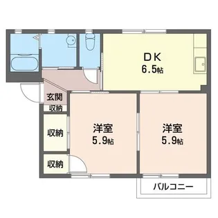 セピアコート【2階】の間取り