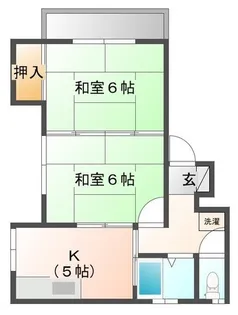 キャッスル青葉【2階】の間取り