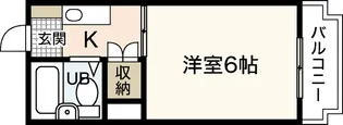 サンハイム【1階】の間取り