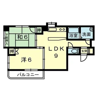 インフィニティ130E【3階】の間取り