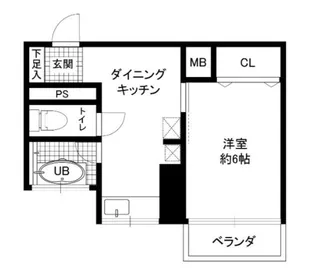 シャンボール大和郷【4階】の間取り