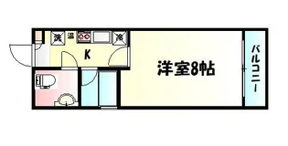 パレット【2階】の間取り