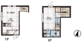 ミヤビヒルズ桜台【1階】の間取り