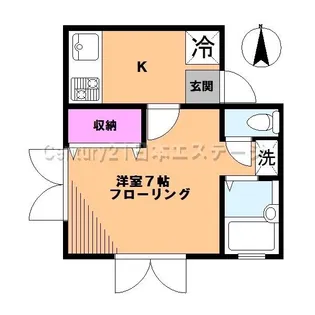 スターハウス【2階】の間取り