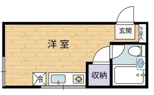 パールコーポ【1階】の間取り