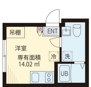 CICADA ASAGAYA【3階】の間取り