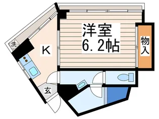 第二吉野ビル【3階】の間取り