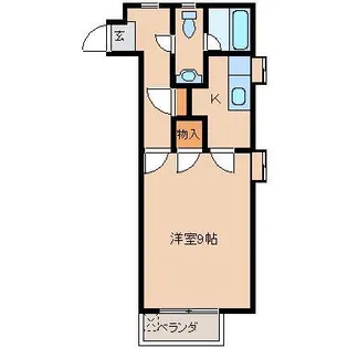 ライトハウス木原【1階】の間取り