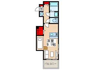 セントラルコート鳩ヶ谷【1階】の間取り