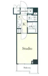 ルーブル住吉【3階】の間取り