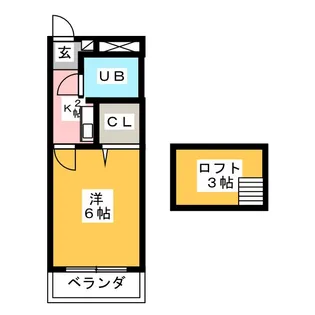 リライアンス【3階】の間取り