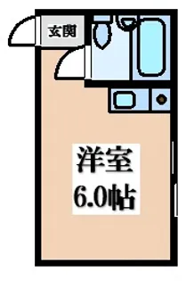 YOUハイム衣摺【3階】の間取り