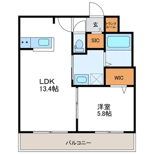 ル・ノール桑園【3階】の間取り