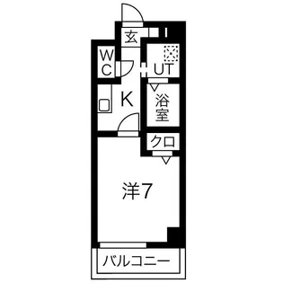 フォレスタ杁ヶ池【3階】の間取り