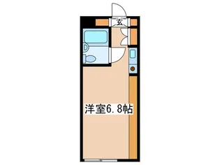 ドミ-ル玉川学園【1階】の間取り