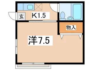 クロ-バ-ハウス弘明寺【2階】の間取り
