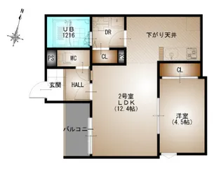 Regalest-F 井口2【2階】の間取り