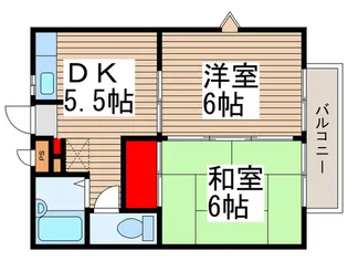 グリ-ンプラザ入間 A【3階】の間取り