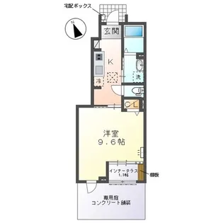 Colorer【1階】の間取り