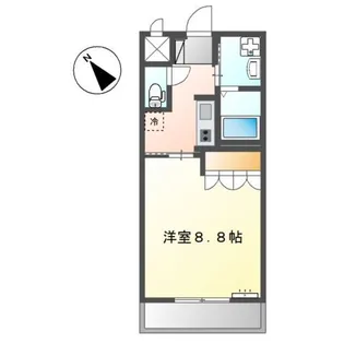 シャインヒルズ豊岡【2階】の間取り