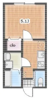 Maison PEAKS【1階】の間取り