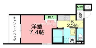 ARTORYS【3階】の間取り