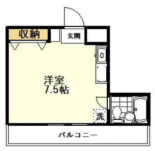クレサンバレー【2階】の間取り