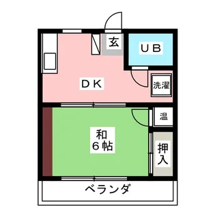 山口ビル【3階】の間取り